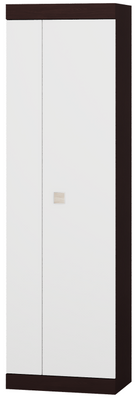 Шкаф 600 Соната (венге тёмный/белый), 60